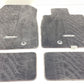 2022 SUBARU BRZ LEFT RIGHT FRONT REAR CARPET FLOOR MAT BLACK SET OEM