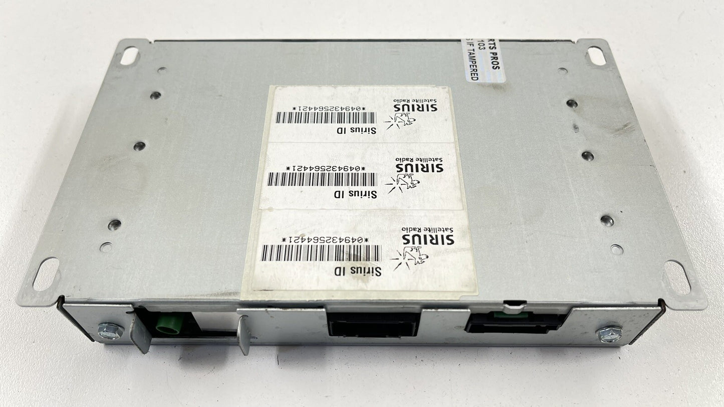 08-15 AUDI R8 SPYDER SIRIUS SATELLITE RADIO CONTROL MODULE 8E0 035 593 P OEM