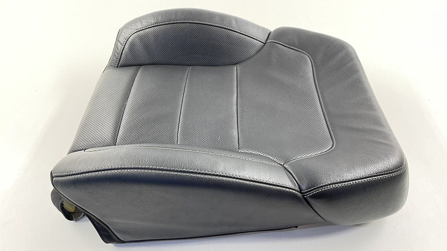 13-16 MERCEDES GL350 X166 PASSENGER RIGHT FRONT UPPER SEAT CUSHION COVER OEM