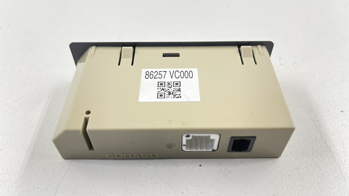 2022 SUBARU WRX AUXILIARY AUX USB JACK INPUT PORT 86257VC000 OEM