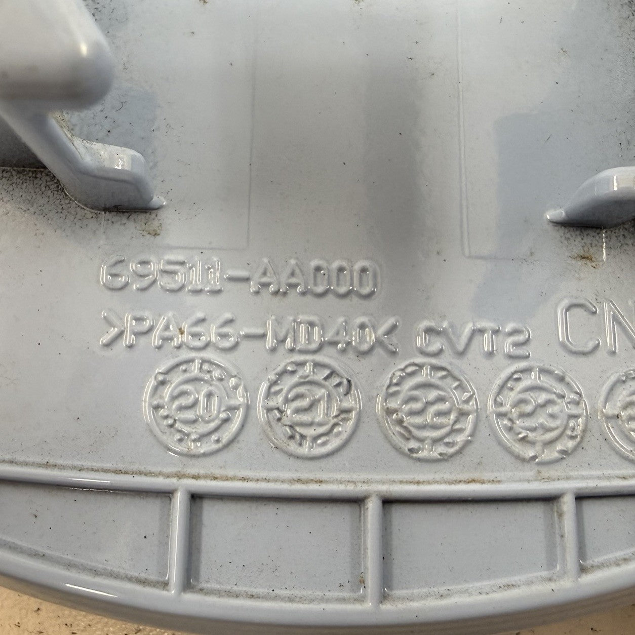22-26 Hyundai Elantra N Fuel Tank Gas Cap Door Lid Cover 69510-AA000 OEM