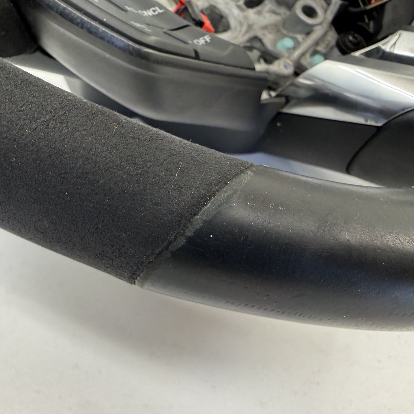 2015-2017 Ford Mustang GT350R Steering Wheel Alcantara Suede OEM