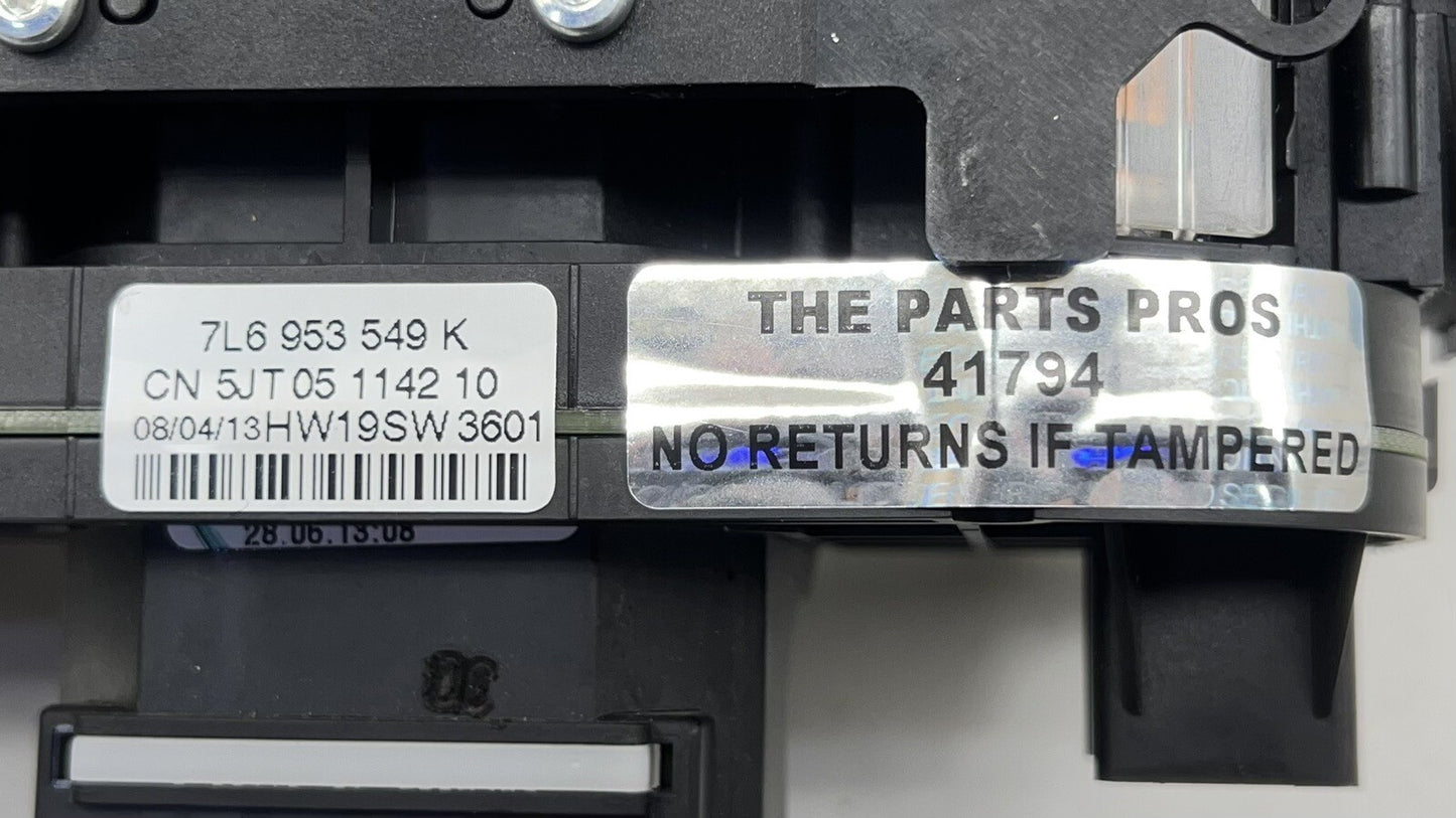 13-18 BENTLEY FLYING SPUR STEERING COLUMN CLOCK SPRING COMBINATION SWITCH OEM