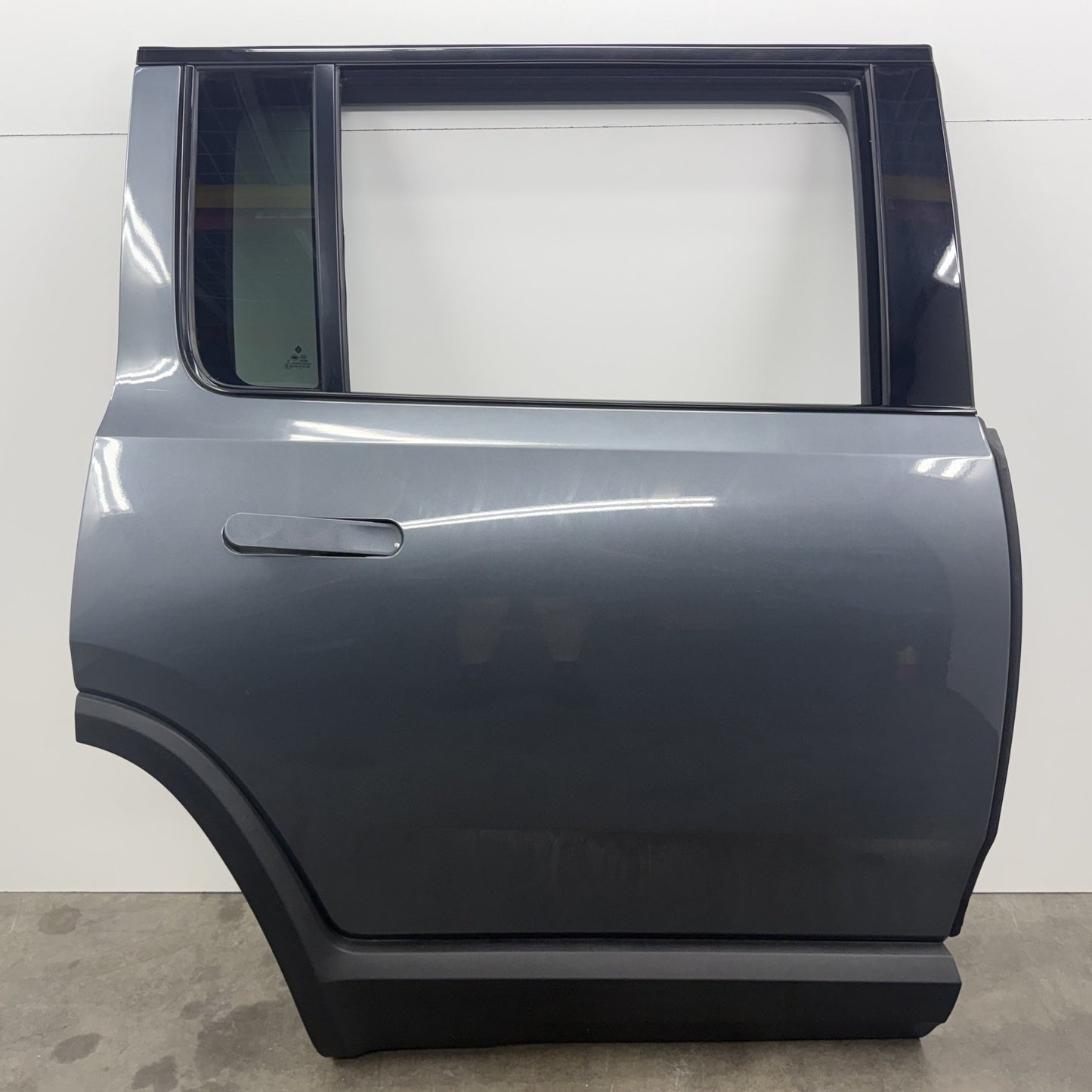 2022-2024 Rivian R1S Passenger Right Rear Door Shell Complete W/ Glass OEM