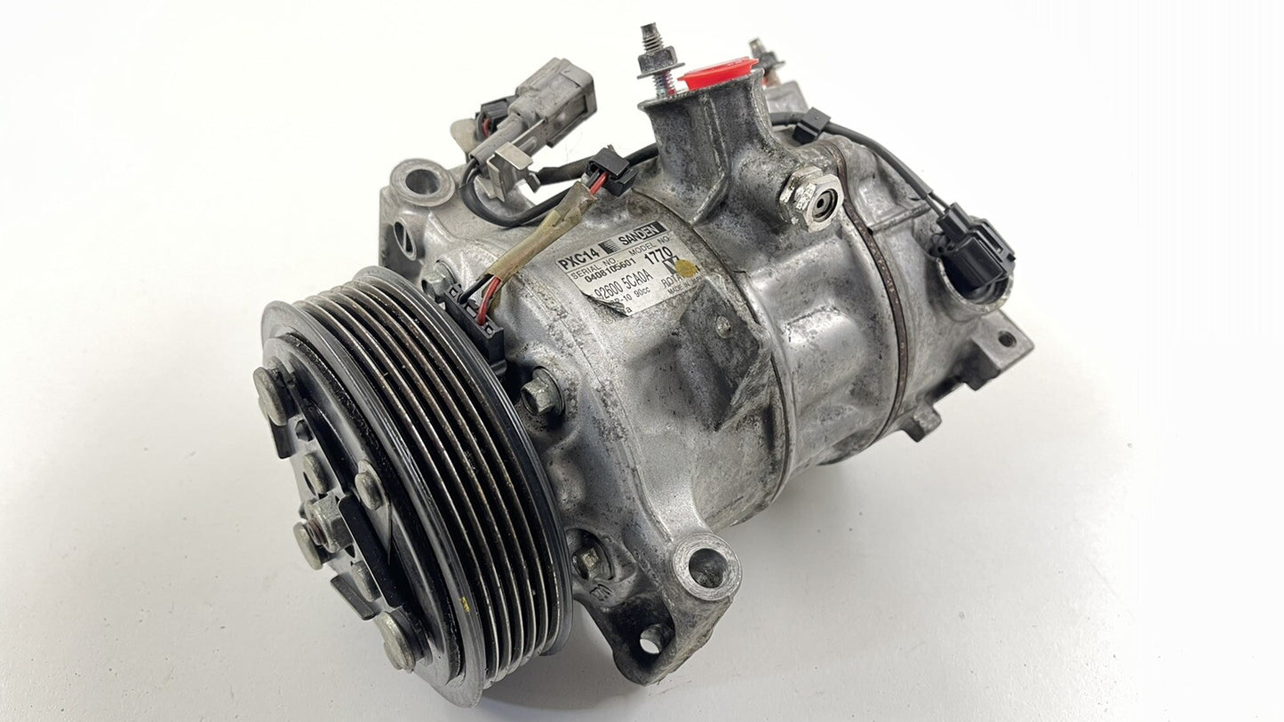 16-22 INFINITI Q50 Q60 3.0L AC AIR CONDITIONING AC COMPRESSOR 92600 5CA0A OEM