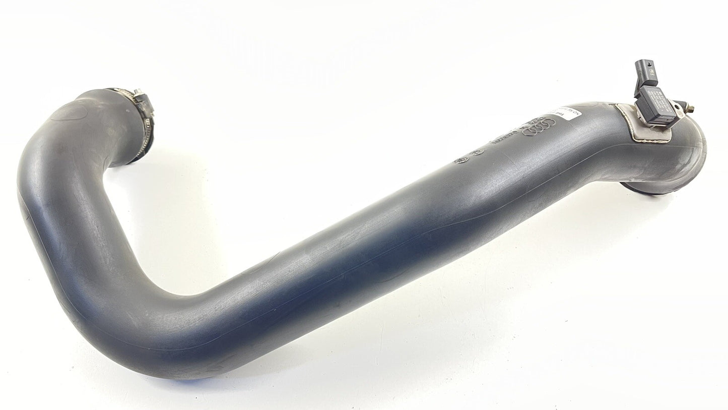 18-21 AUDI S4 S5 LEFT INTERCOOLER AIR CHARGE PRESSURE PIPE TUBE HOSE OEM