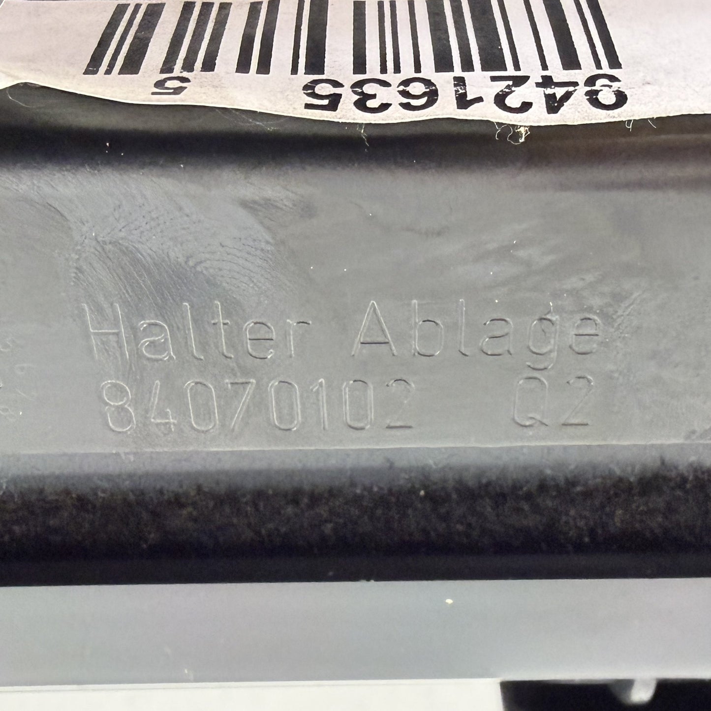 2014-2017 Mercedes S550 W222 Right Front Seat Lower Storage Compartment Box OEM