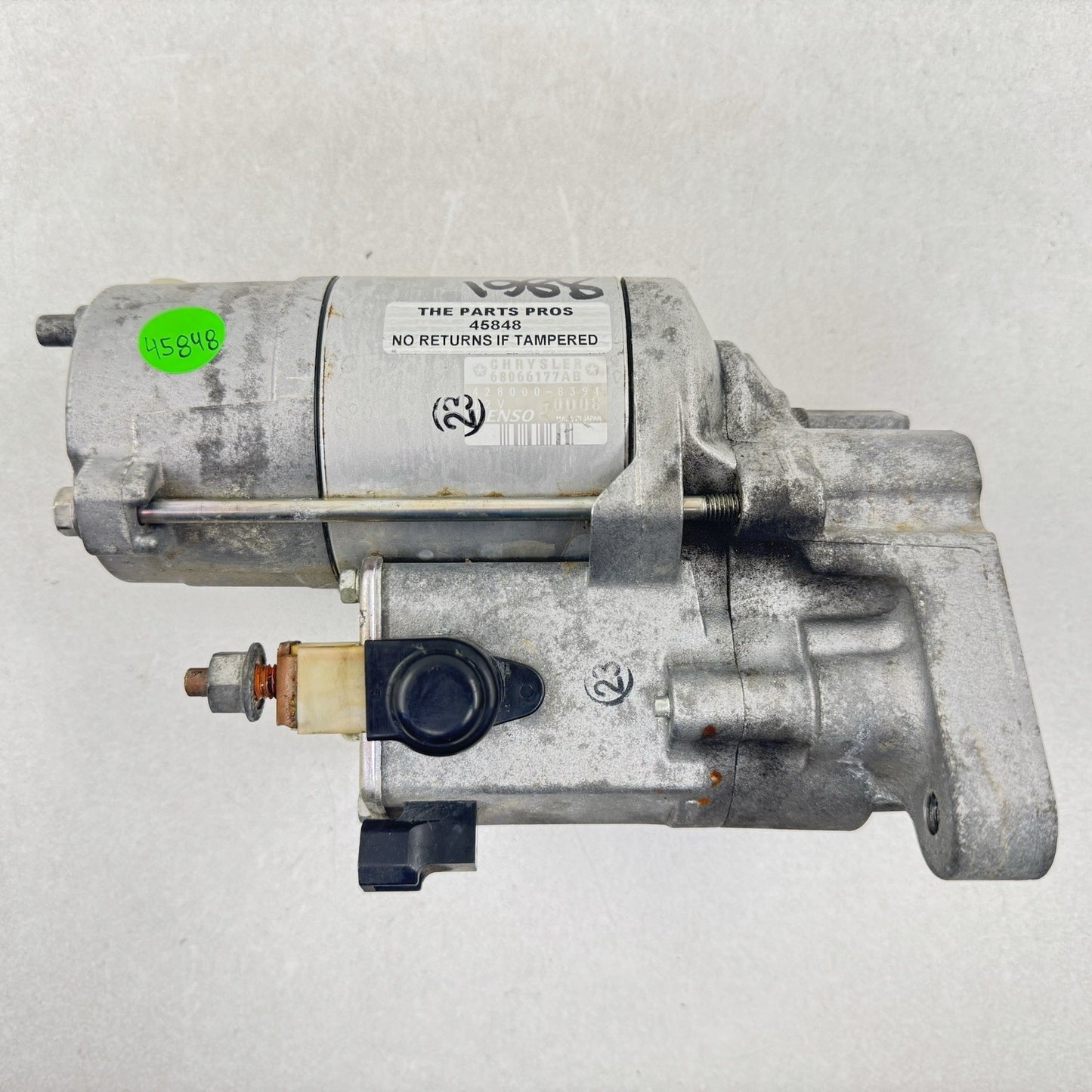 15-23 DODGE CHALLENGER MANUAL TRANSMISSION ENGINE CRANK STARTER 68066177AB OEM