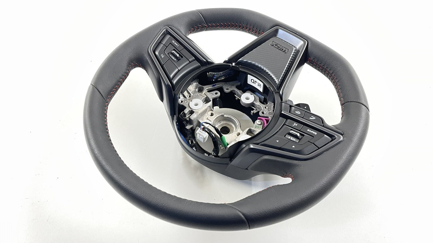 22-26 Subaru WRX Driver Steering Wheel With Paddle Shifters Leather Black OEM