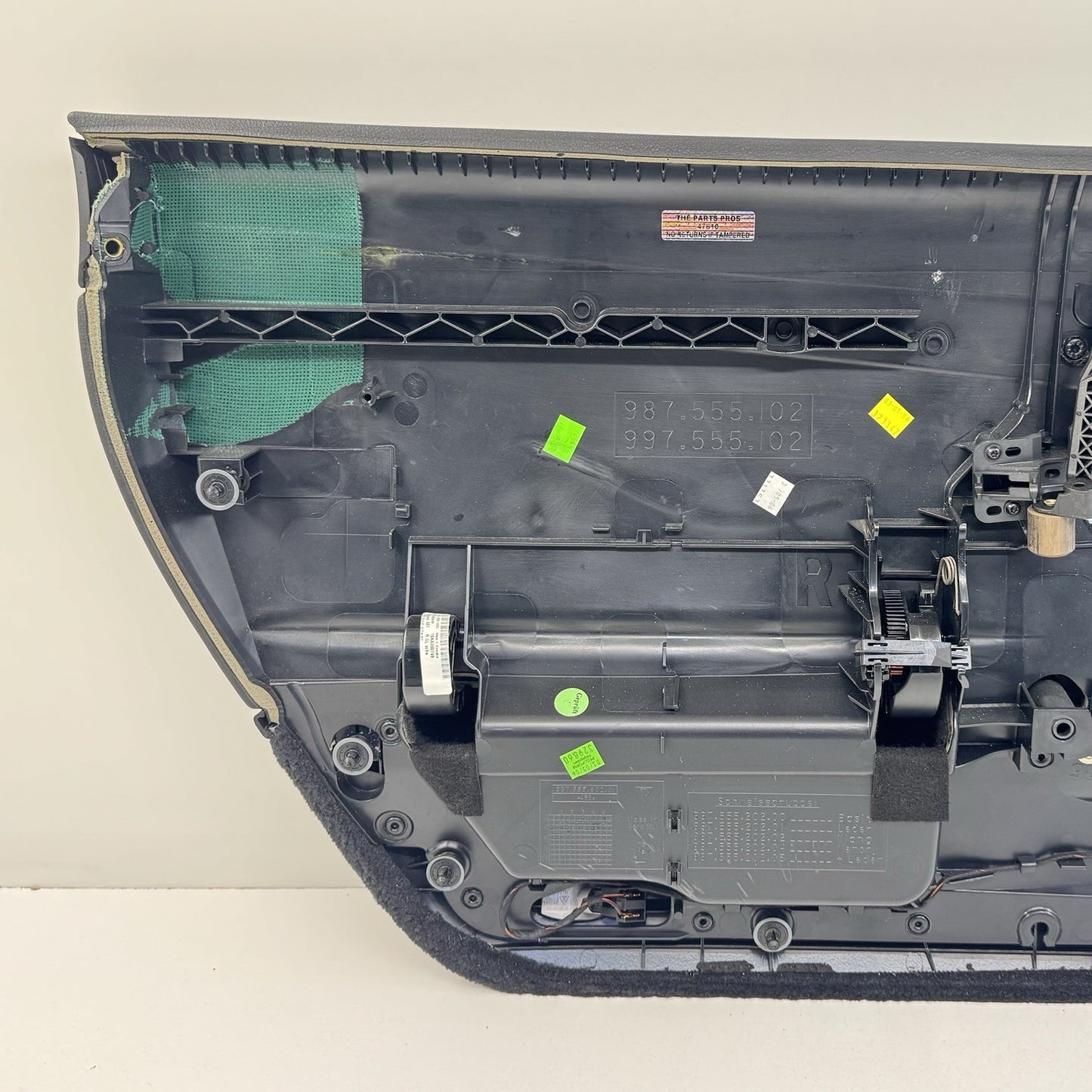 05-12 Porsche Boxster Cayman 987 Right Interior Door Panel Cover Trim OEM