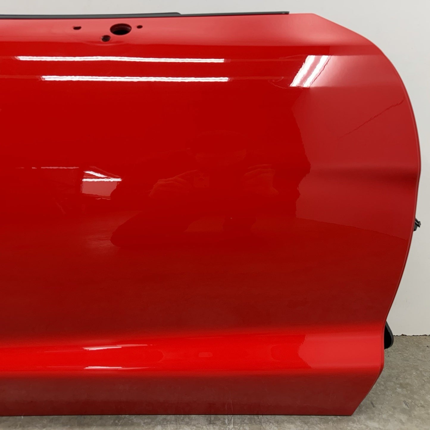 97-04 Chevrolet Corvette C5 Passenger Right Door Shell Complete W/ Glass Red OEM
