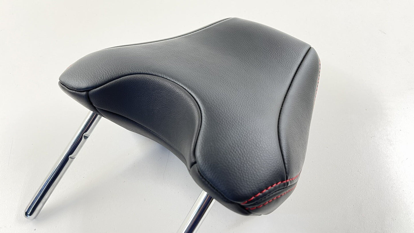 17-20 SUBARU BRZ LEFT OR RIGHT FRONT HEADREST HEAD REST LEATHER BLACK OEM