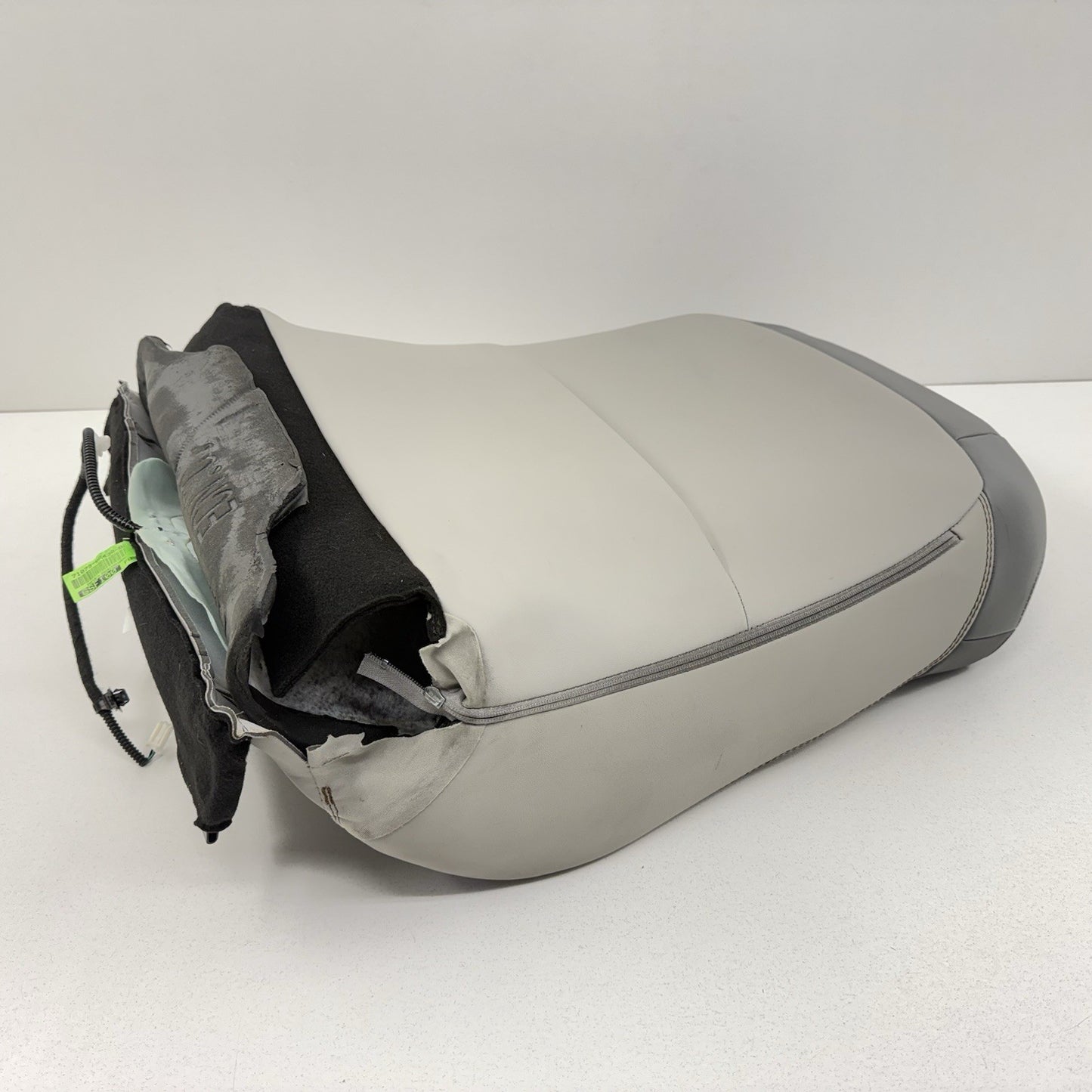 19-25 Toyota RAV4 Passenger Right Front Upper Seat Cushion Leather Gray OEM