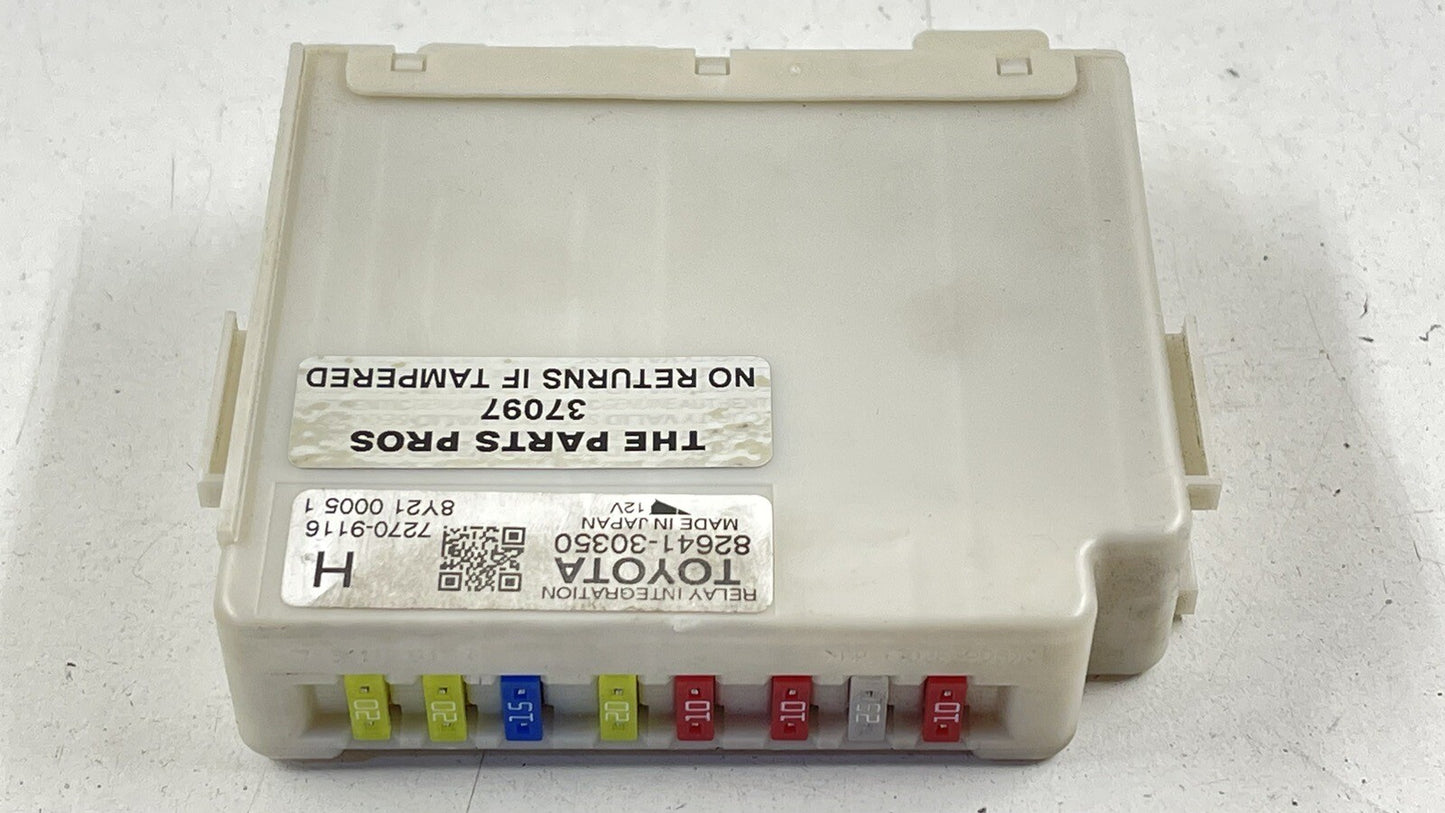 16-20 LEXUS GS F ENGINE BAY FUSE BOX RELAY INTEGRATION MODULE 82641-30350 OEM