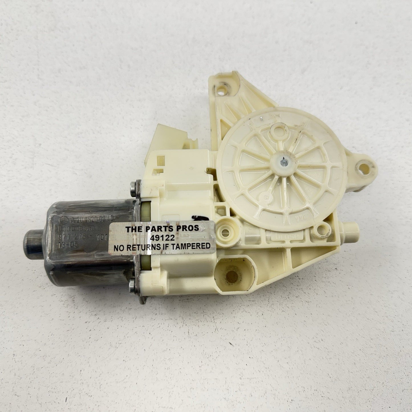 10-16 Mercedes W212 E350 Passenger Right Front Door Window Regulator Motor OEM