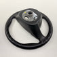 05-08 Porsche 911 997 Manual Sport Driver Steering Wheel 3 Spoke Black OEM