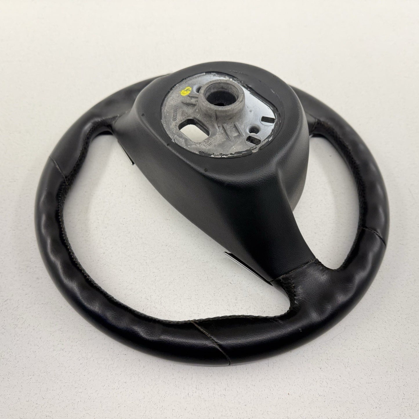 05-08 Porsche 911 997 Manual Sport Driver Steering Wheel 3 Spoke Black OEM
