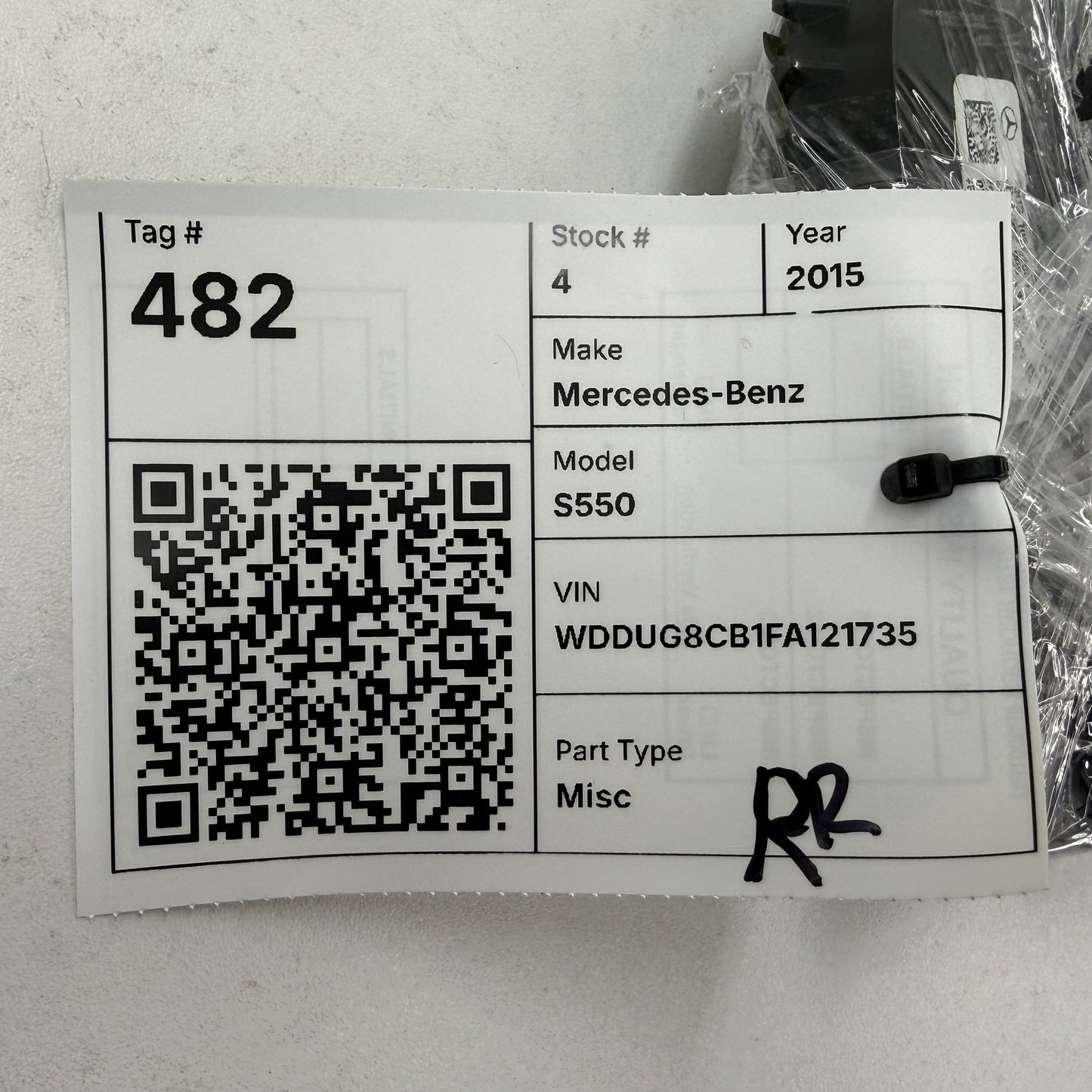 2014-2020 Mercedes-Benz S550 W222 Right Rear Power Seat Control Switch OEM