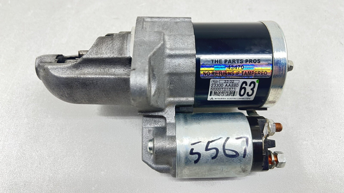 22-25 SUBARU WRX MANUAL TRANSMISSION ENGINE CRANK STARTER 23300 AA880 OEM