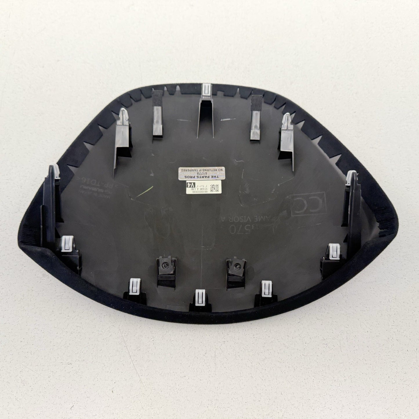 22-26 Toyota GR86 Premium Dashboard Instrument Cluster Cover Visor Suede OEM
