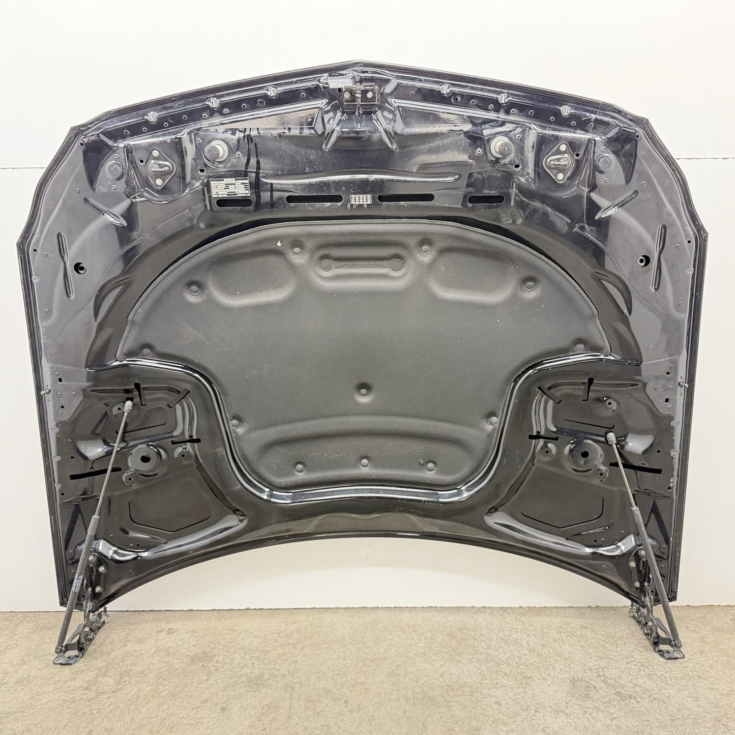12-18 Mercedes CLS550 W218 Front Hood Bonnet Panel Complete W/ Hinges Black OEM