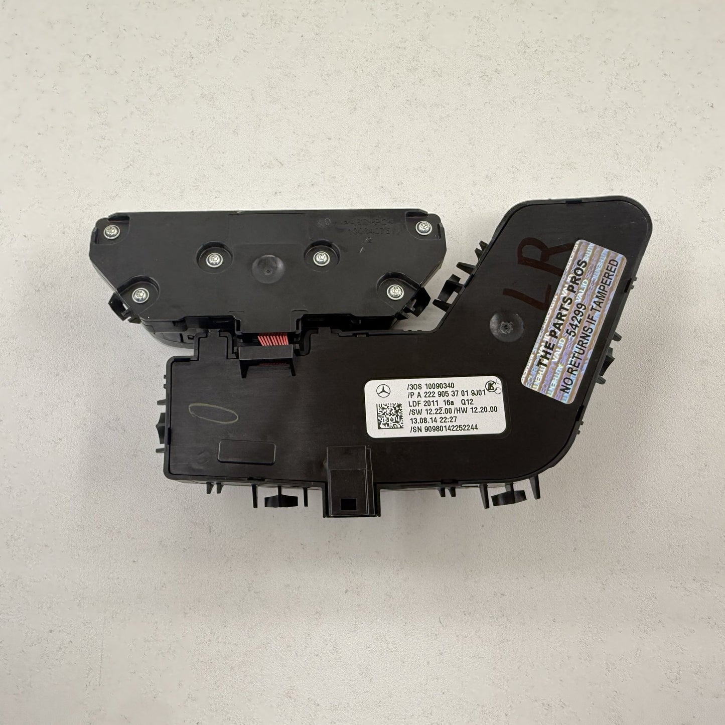 2014-2020 Mercedes-Benz S550 W222 Left Rear Power Seat Control Switch OEM