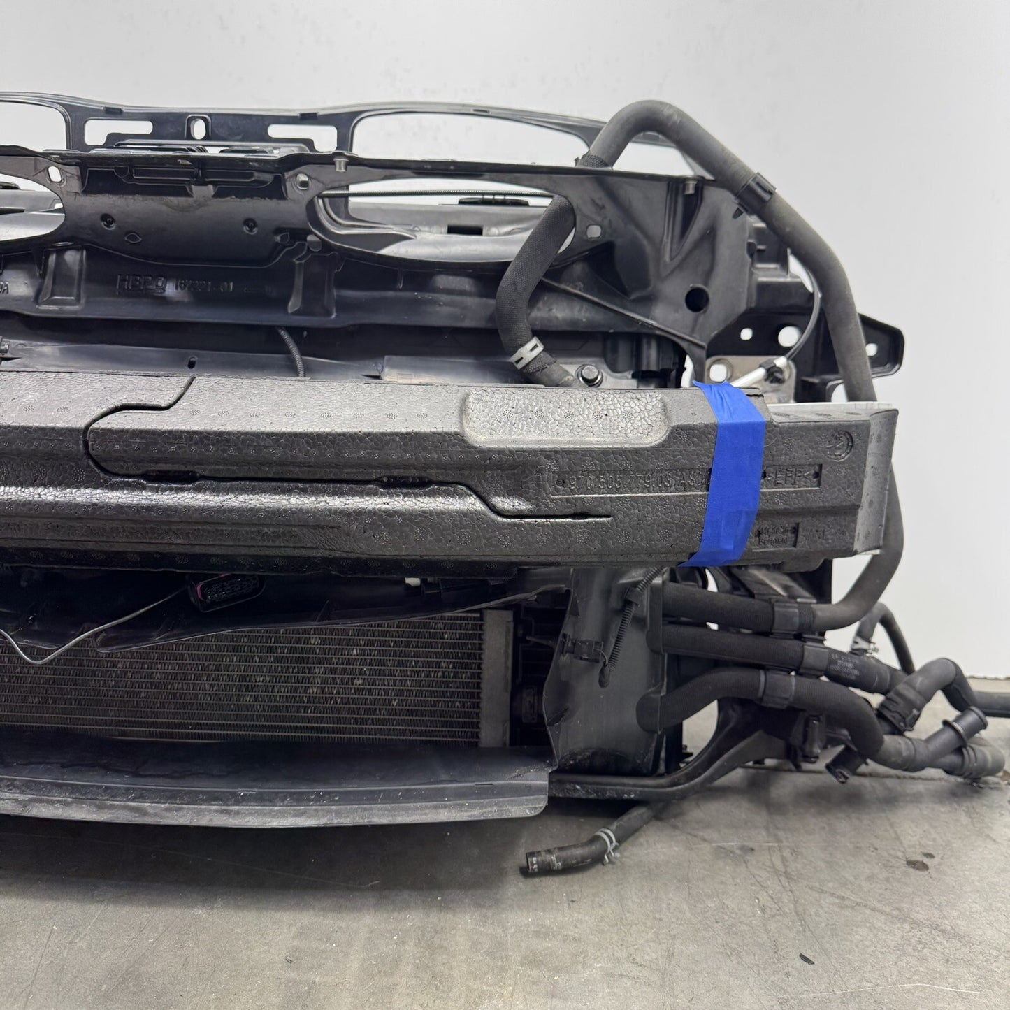 14-16 Porsche Panamera Hybrid Radiator Support Reinforcement Bar Assembly OEM