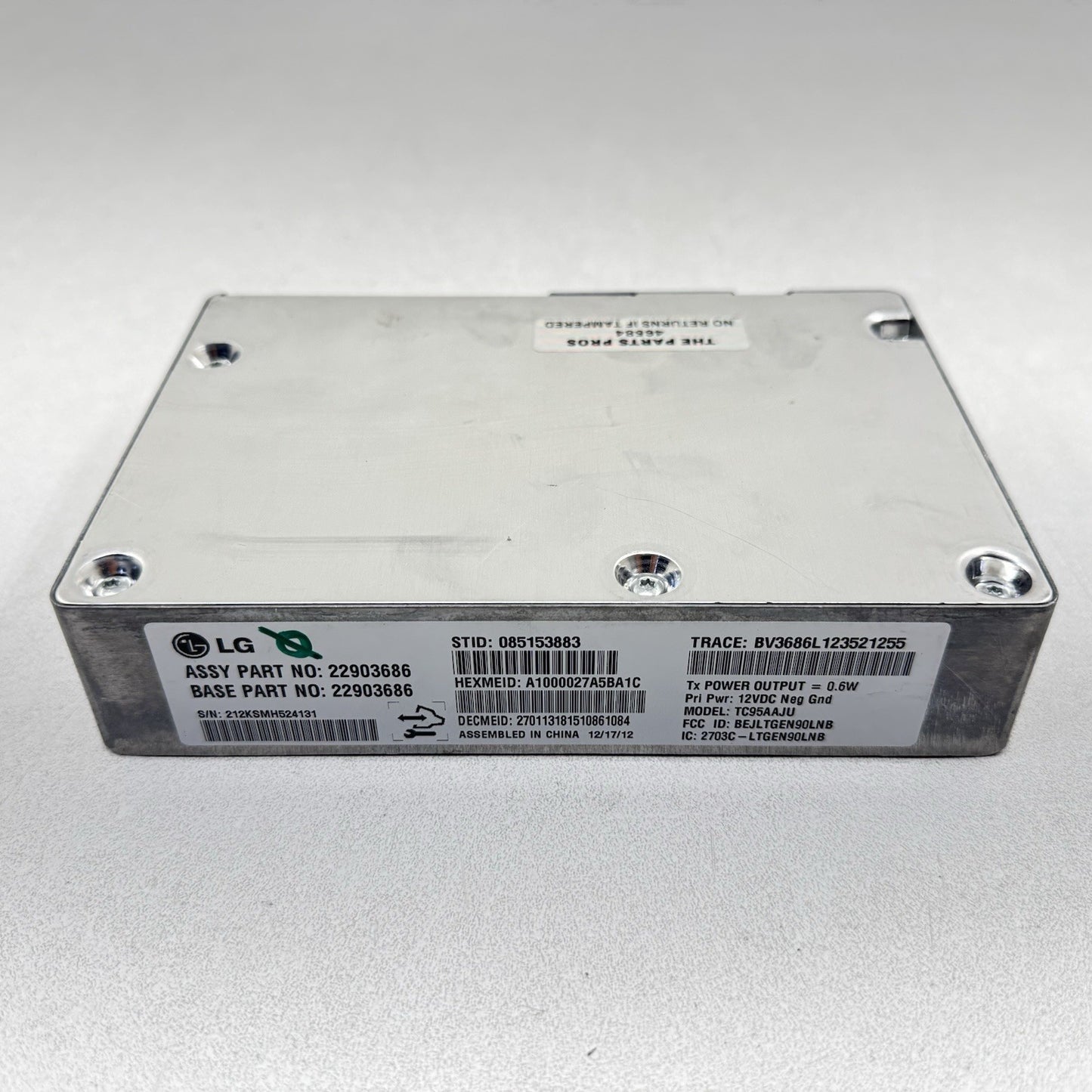13-14 Chevrolet Camaro ZL1 SS Onstar Communication Interface Module 22903686 OEM