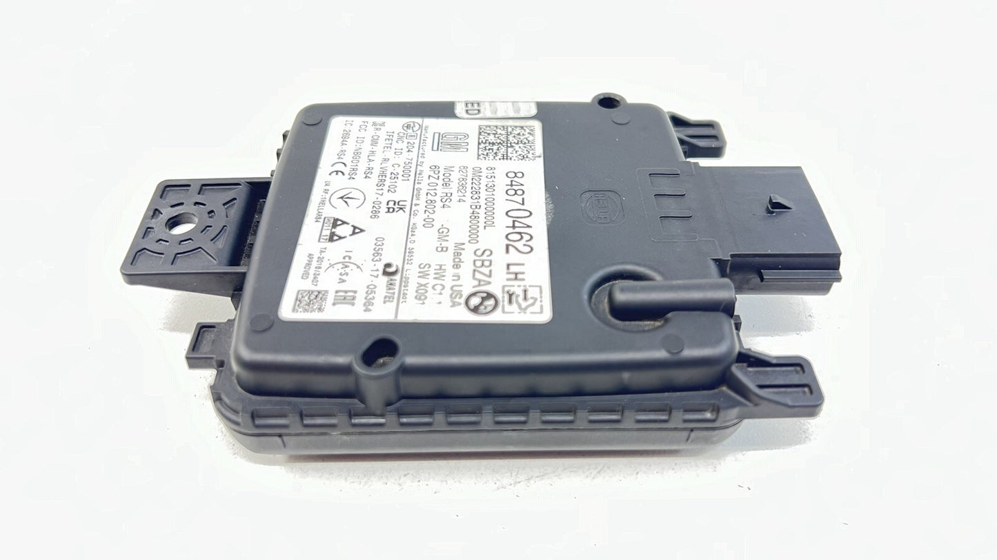 22-23 CADILLAC CT4 V BLACKWING LEFT REAR BLIND SPOT RADAR MONITOR MODULE OEM