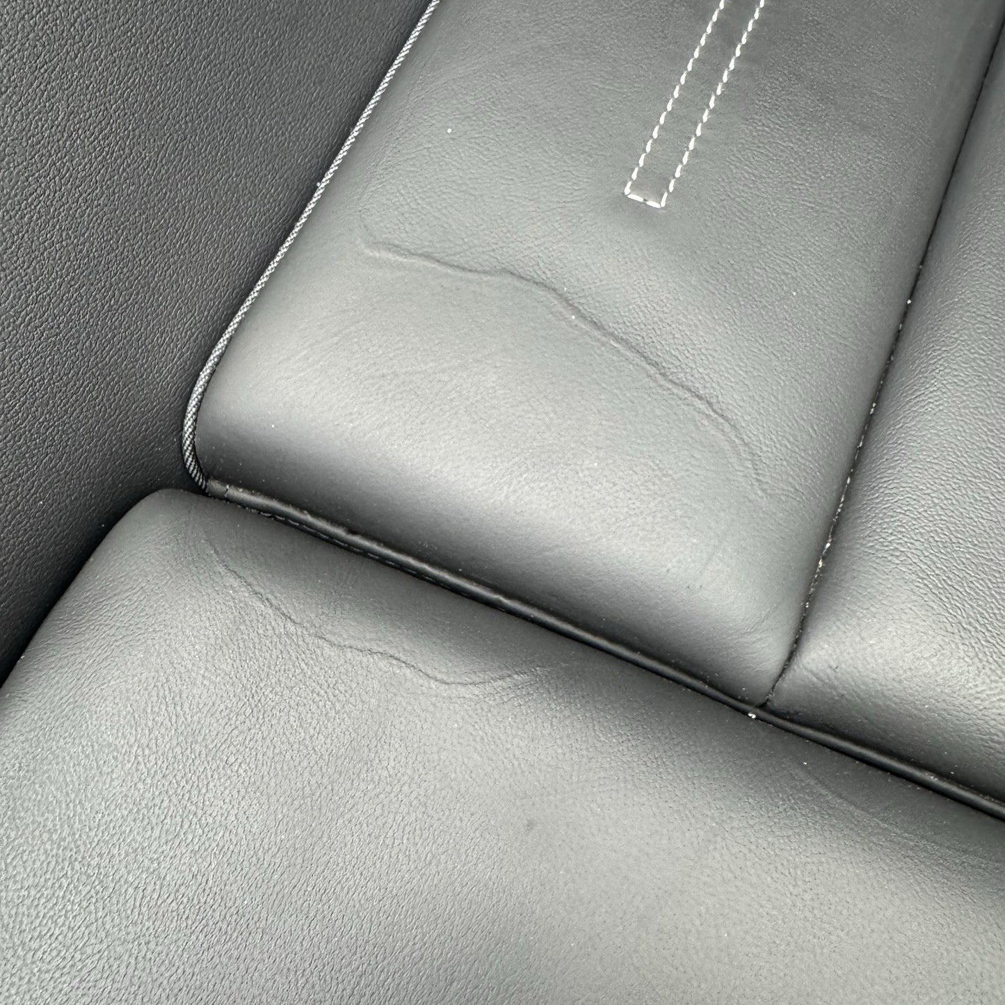 20-24 Audi A4 S-Line Bucket Seat Set Front & Rear Leather Black OEM