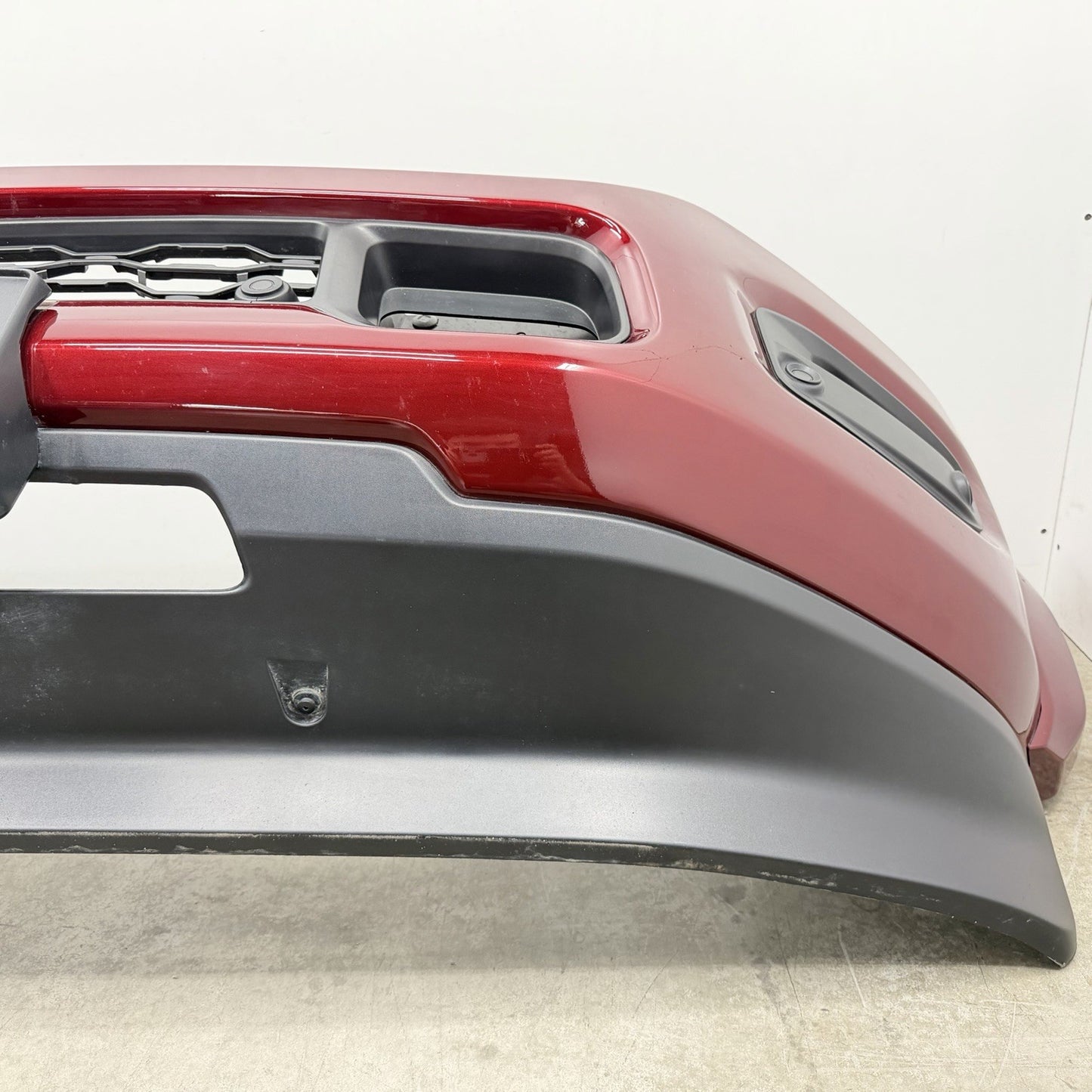 19-24 Ram 4500 5500 Front Bumper Assembly Complete With Sensors Painted Red OEM
