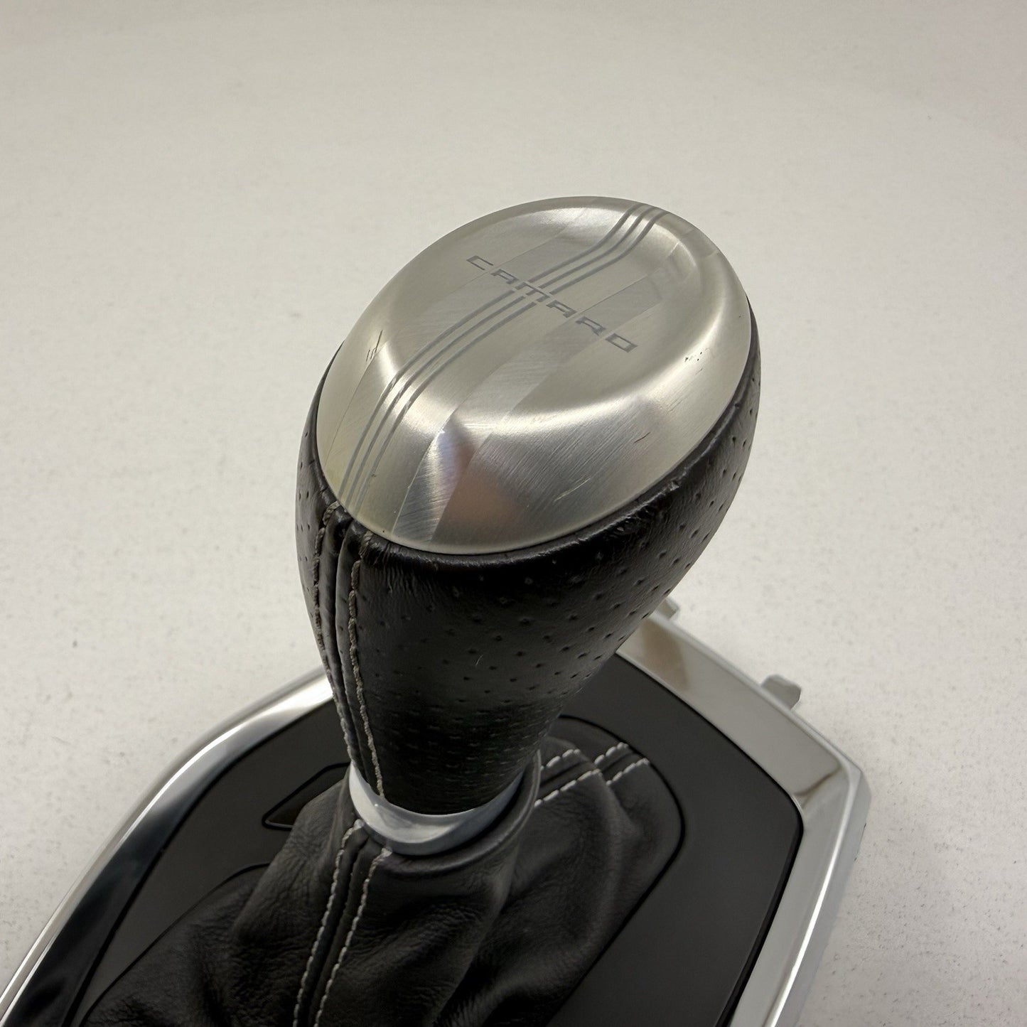 16-24 Chevrolet Camaro Automatic Console Gear Shifter Trim Boot W/ Knob OEM