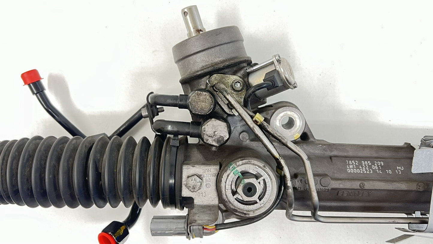 13-18 BENTLEY FLYING SPUR POWER STEERING GEAR BOX RACK AND PINION 4W1422061 OEM