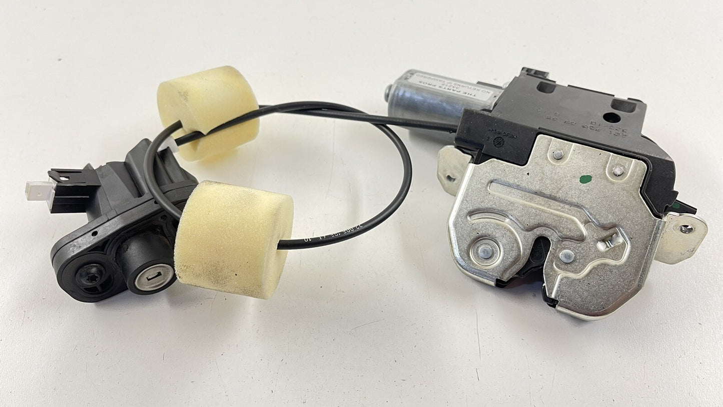 07-13 MERCEDES BENZ S550 W221 TRUNK LATCH LOCK ACTUATOR MECHANISM ASSEMBLY OEM