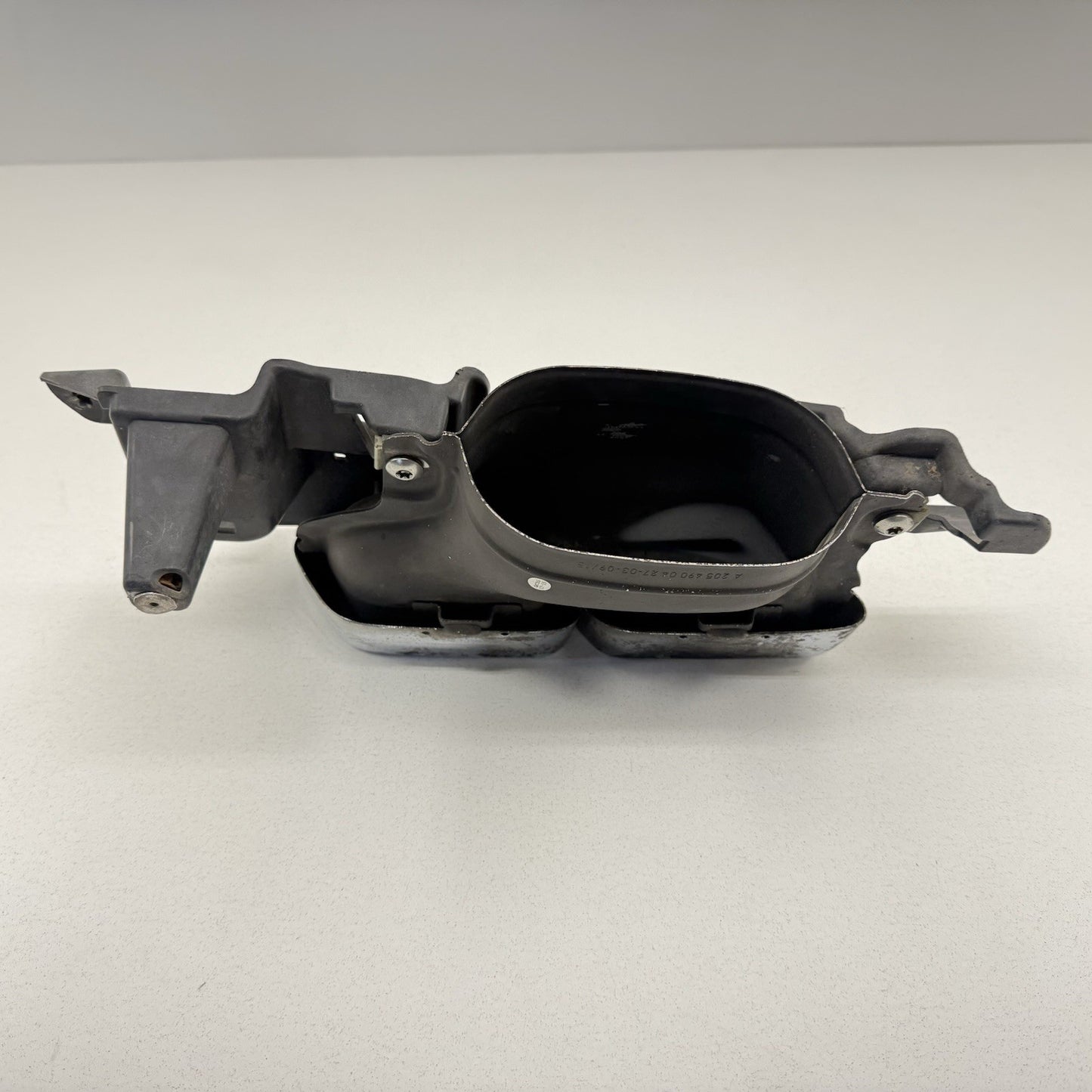 15-21 Mercedes C63 AMG W205 Rear Exhaust Muffler Tip Left Right Pair Chrome OEM