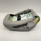 12-14 Mercedes W218 CLS550 Driver Left Front Upper Seat Cushion Leather Gray OEM