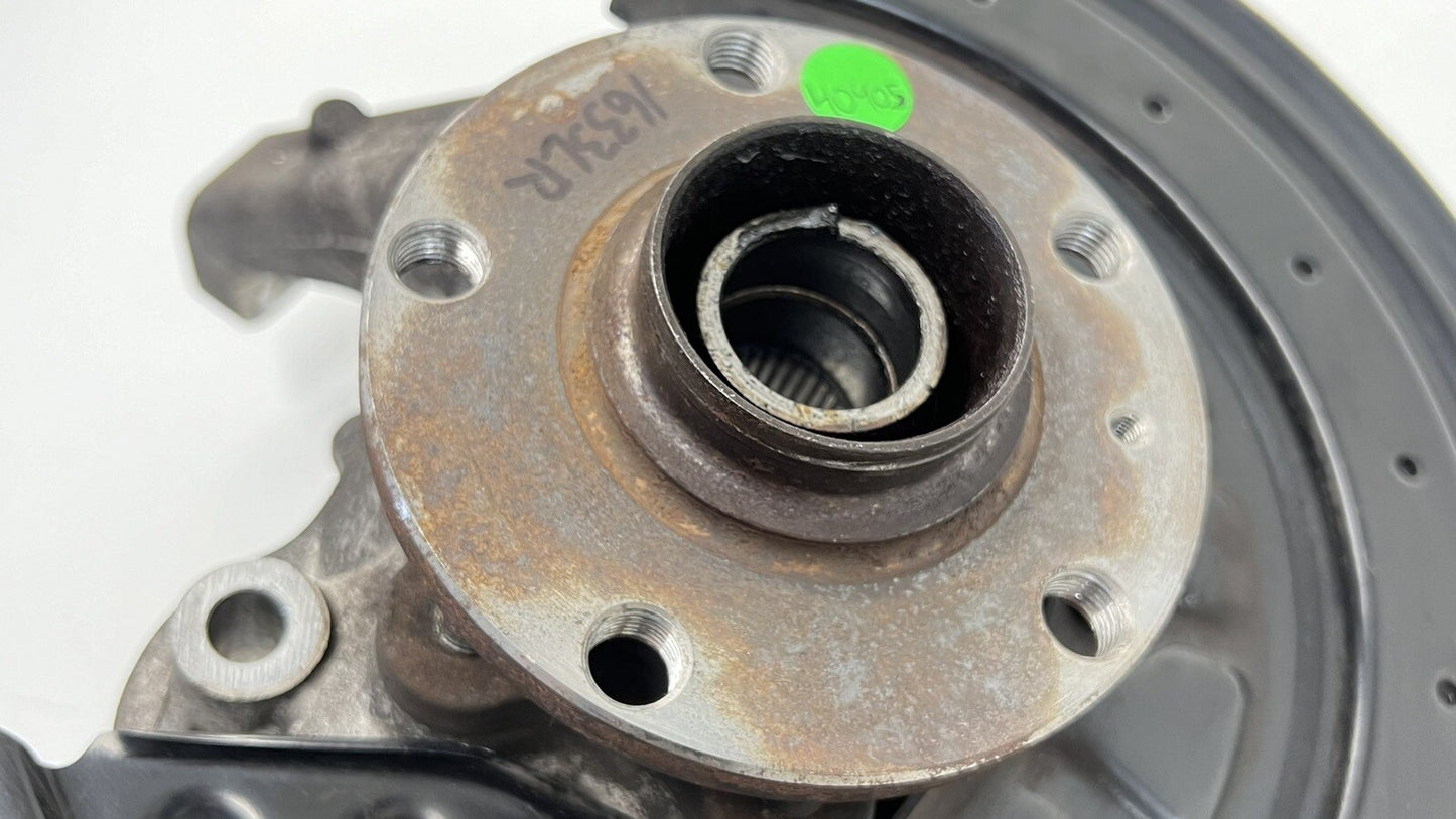 13-18 Bentley Flying Spur Driver Left Rear Spindle Knuckle Hub Wheel Bearing OEM