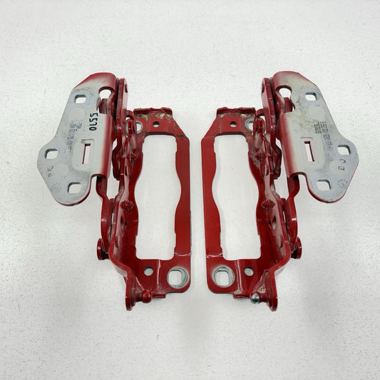 08-14 Mercedes W204 C250 Front Hood Hinge Pair Left & Right OEM