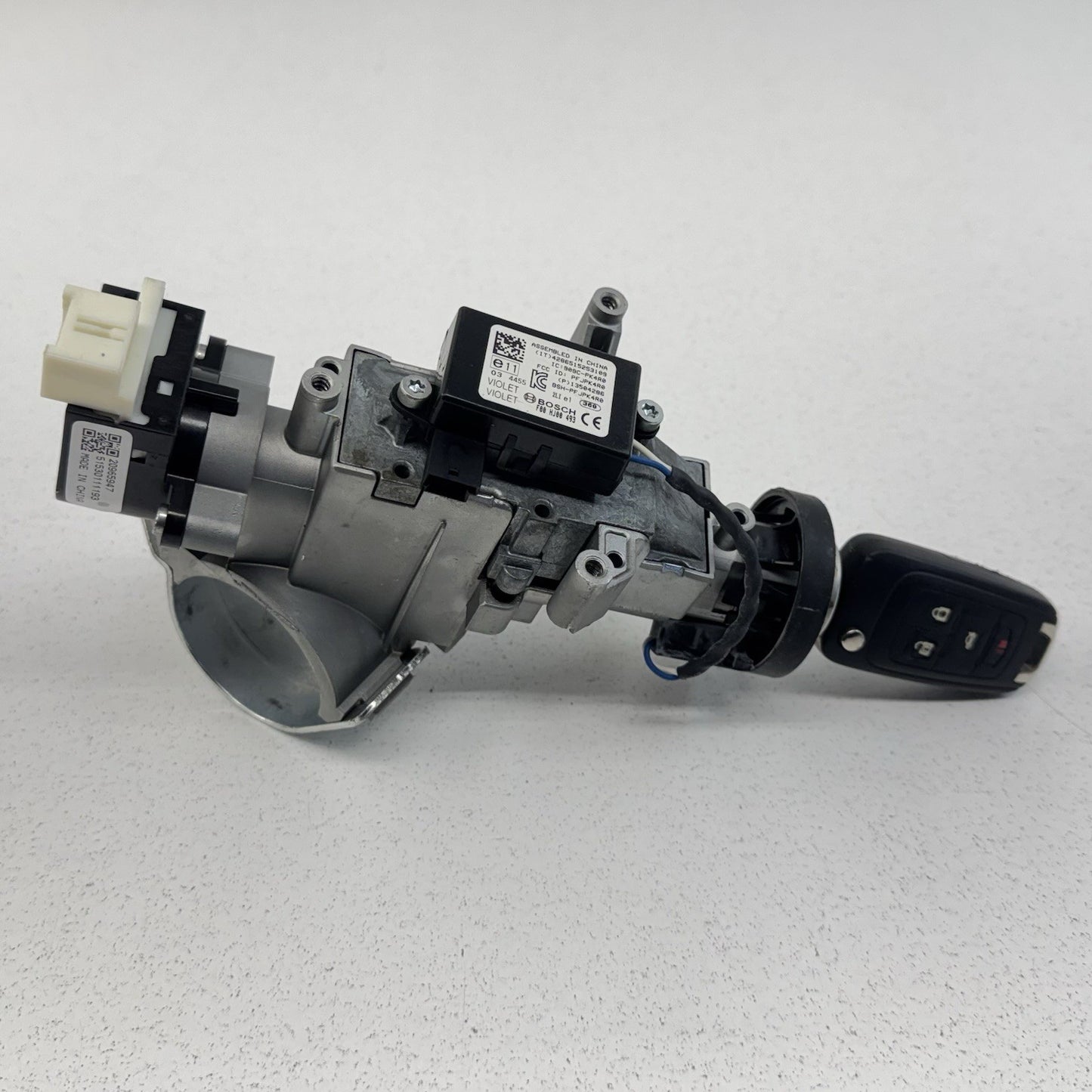 10-15 Chevrolet Camaro Steering Column Ignition Switch Cylinder With Key OEM