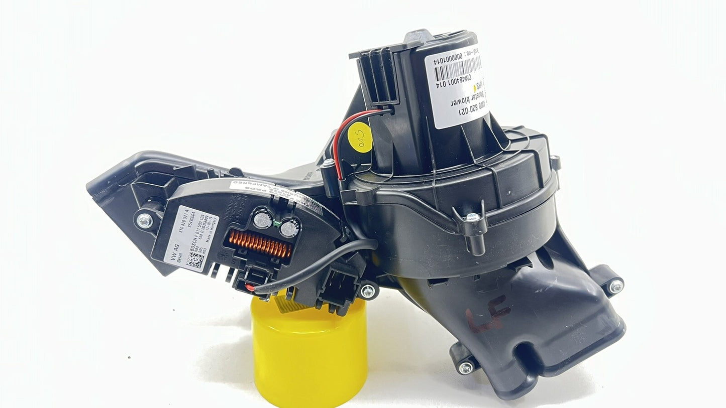 13-18 BENTLEY FLYING SPUR LEFT HVAC AC AIR BOOSTER BLOWER MOTOR W/ RESISTOR OEM