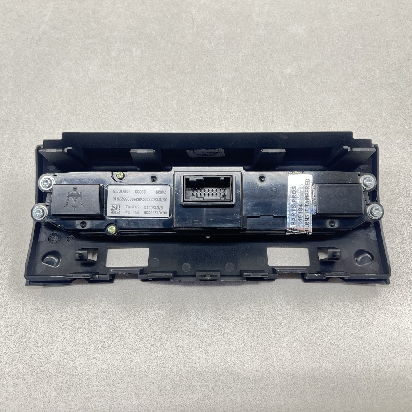 17-24 MASERATI GHIBLI HVAC AC TEMPERATURE CLIMATE CONTROL SWITCH 670126323 OEM