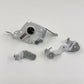 2021-2026 BMW M3 M4 G80 G82 Driver Left Front Fender Mount Bracket Set White OEM