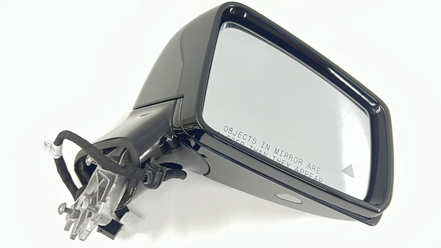 12-18 Mercedes W218 CLS550 CLS63 Right Door Mirror Side View W/ Blind Spot OEM