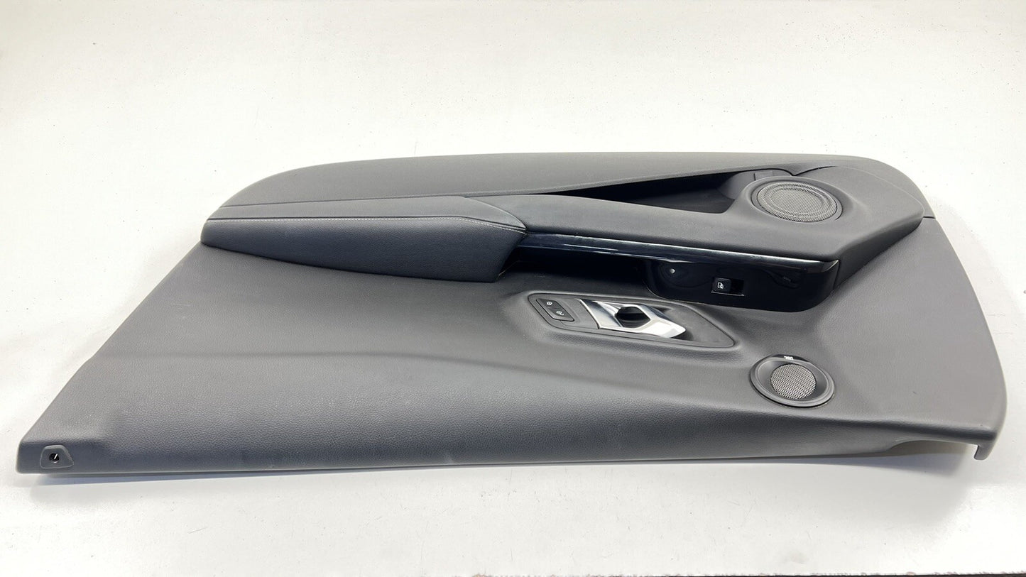 20-23 TOYOTA SUPRA RIGHT FRONT DOOR PANEL INTERIOR TRIM W/ WINDOW SWITCH OEM