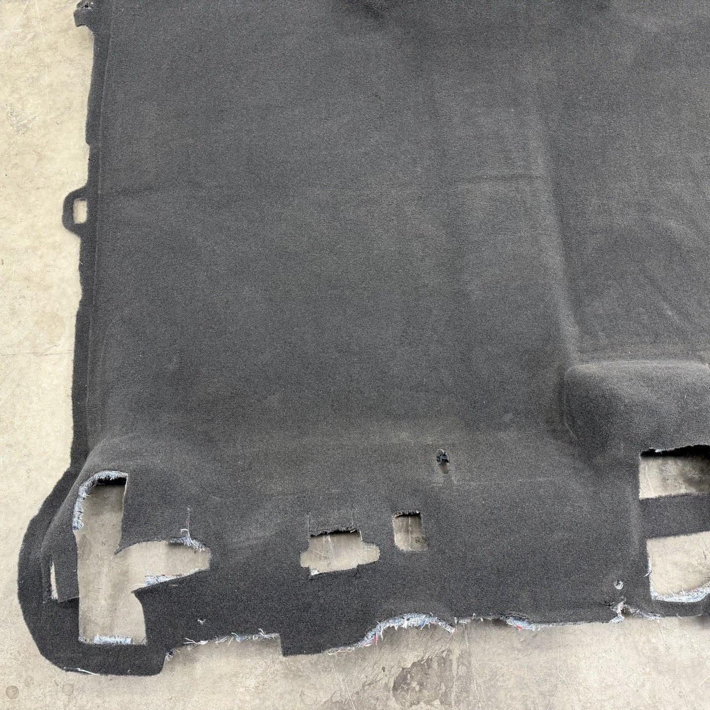 20-25 Silverado 2500 3500 Crew Cab Interior Floor Body Carpet Pair Jet Black OEM