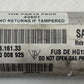 10-16 PORSCHE PANAMERA LEFT AND RIGHT REAR SHOCK ABSORBER SUSPENSION PAIR OEM