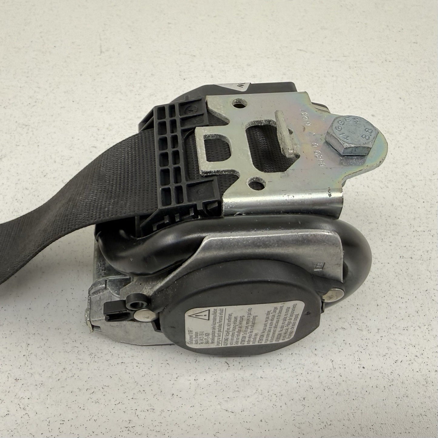 05-12 Porsche 911 997 Cabriolet Right Front Seatbelt Seat Belt Retractor OEM