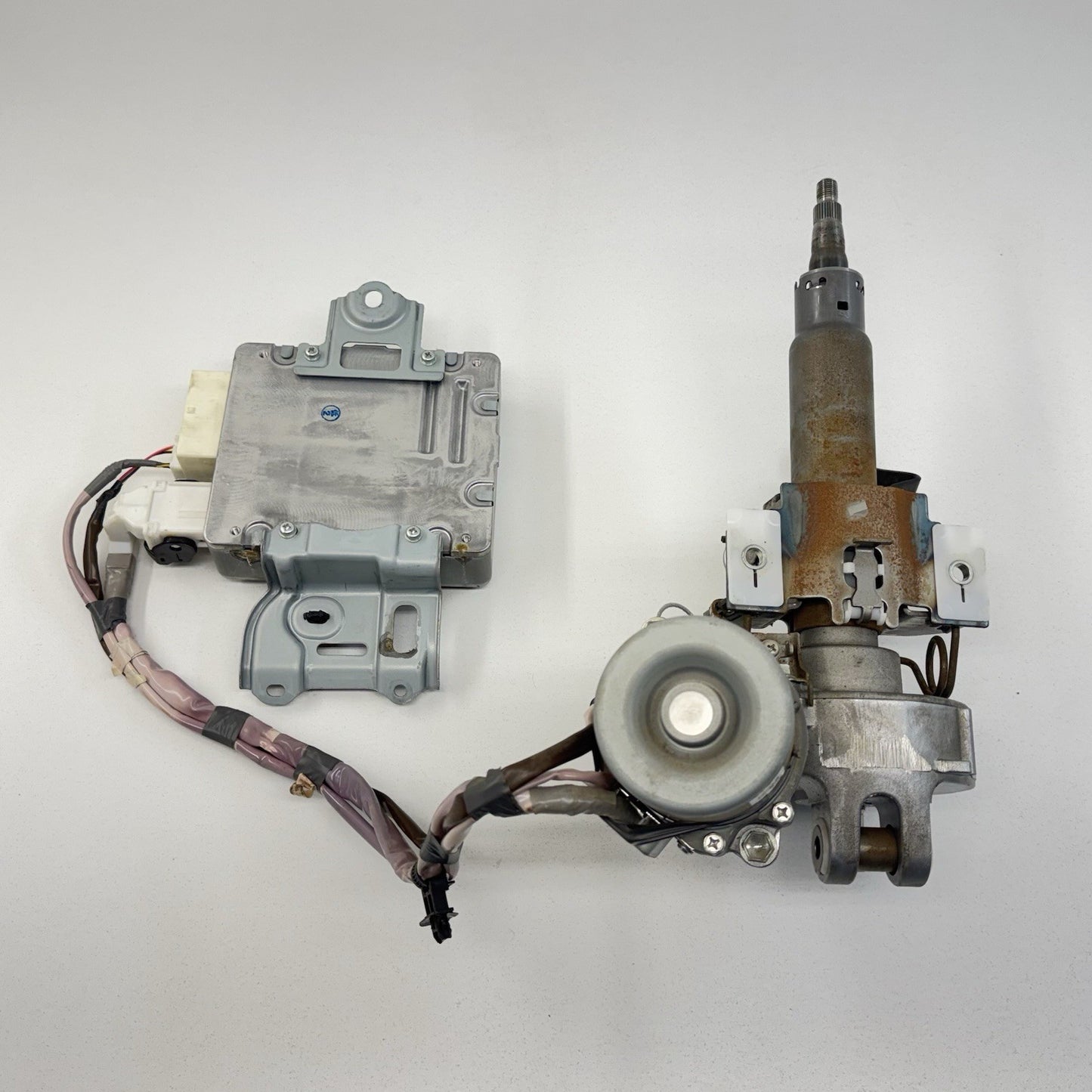 16-17 Toyota Prius V Power Steering Column Assembly W/ Power Steering Module OEM