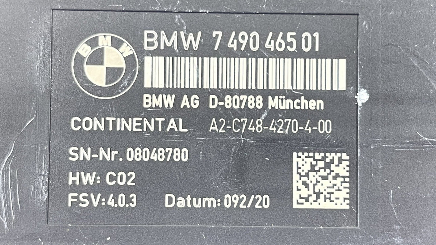 20-23 TOYOTA SUPRA FRONT HEATED SEAT CONTROL MODULE 7490465 OEM