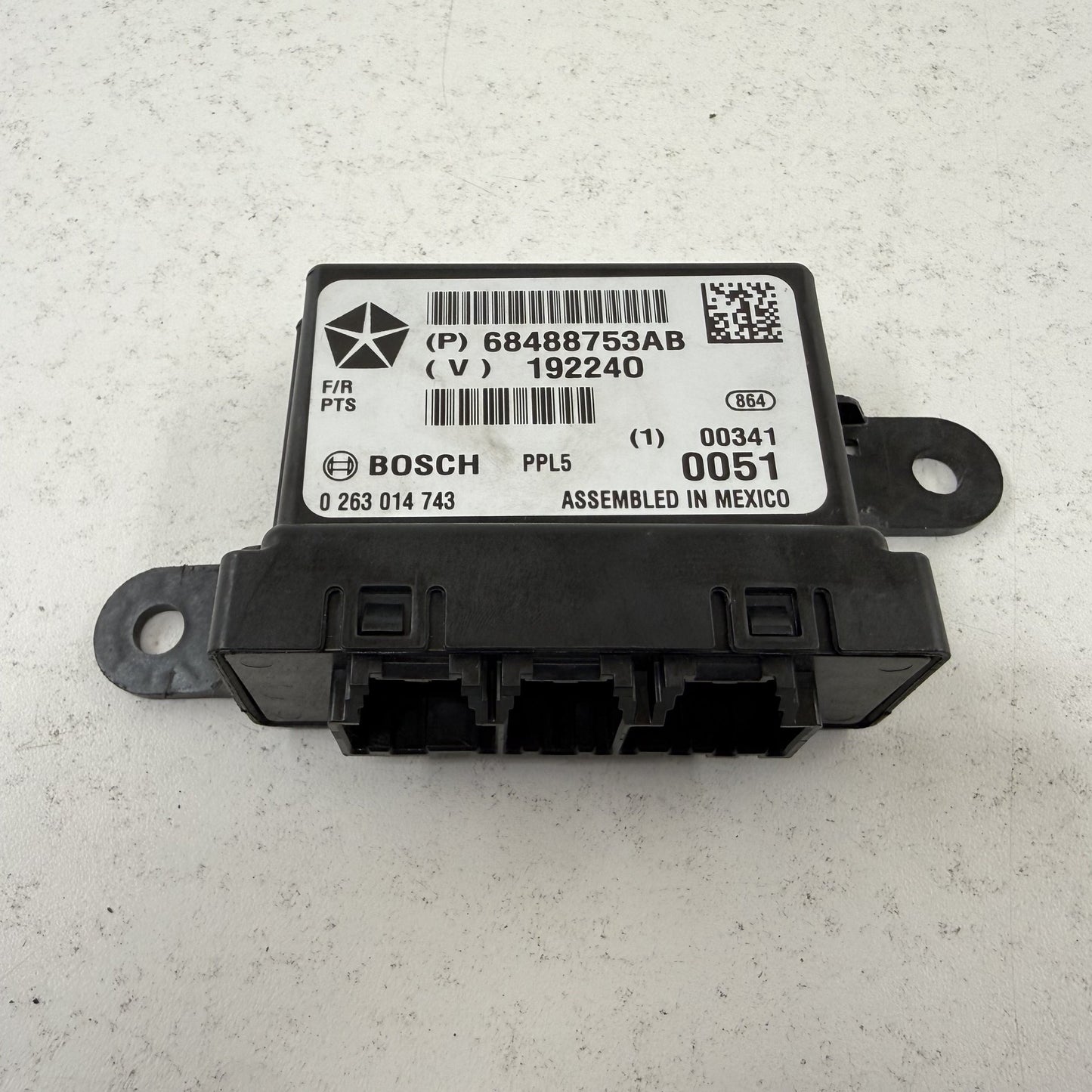 2021-2024 Dodge Durango Parking Assist Control Module 68488753AB OEM